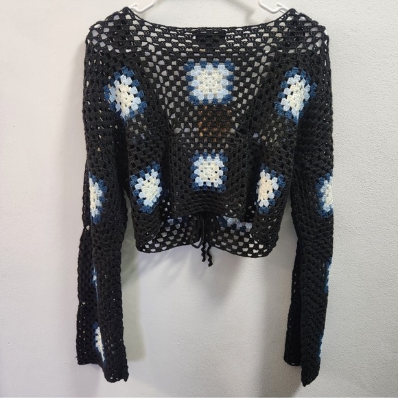 Say What Hand Crochet Cardigan - Picture 10 of 10